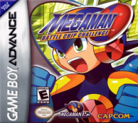 Mega Man Battle Chip Challenge PAL GameBoy Advance PAL box art